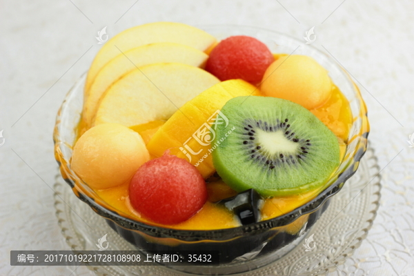 水果撈涼粉