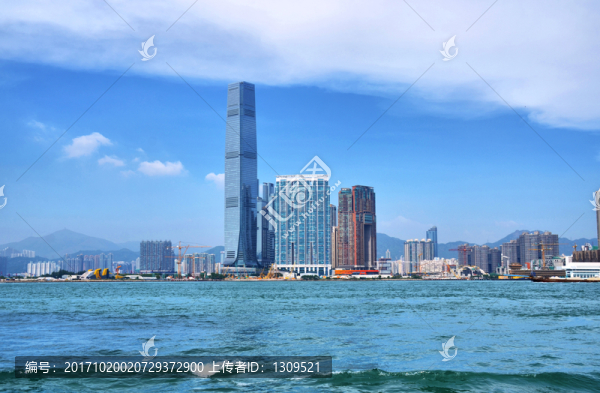 香港維港及尖沙咀風光