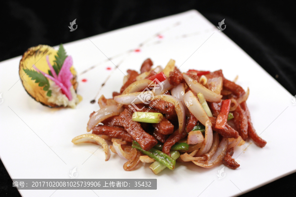 黑椒芥末豬仔柳