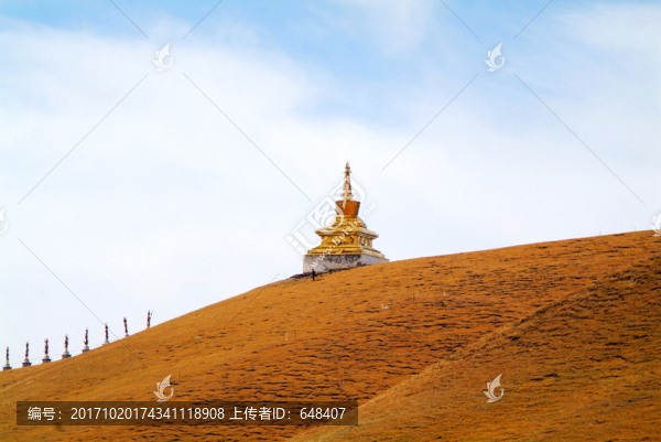 佛塔,塔,舍利,舍利塔,山坡