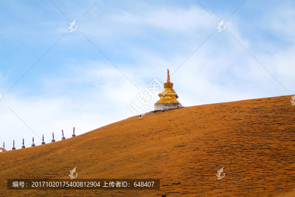 佛塔,塔,舍利,舍利塔,山坡