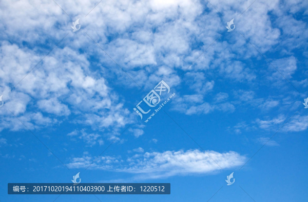 藍天白云