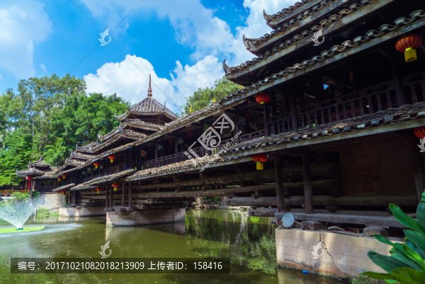廣西民族文物苑風(fēng)雨橋