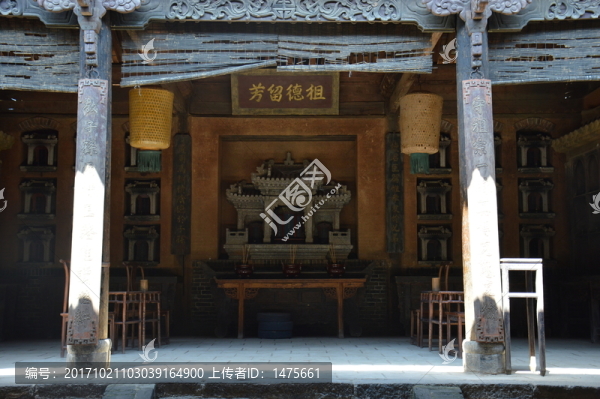 白鹿原祠堂宅子攝影