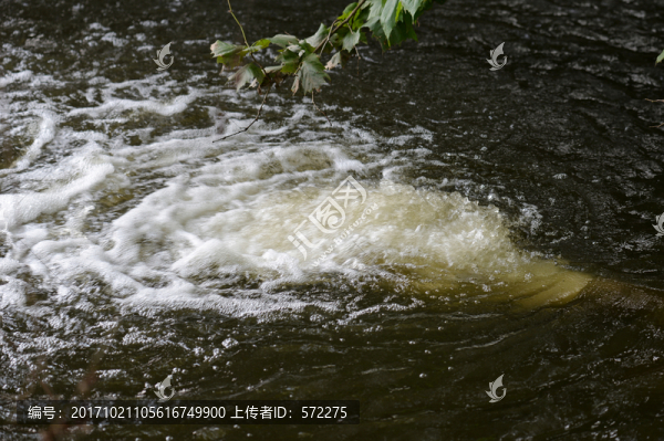 水下,管道,噴水