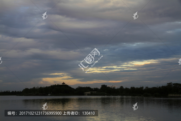 濕地黃昏