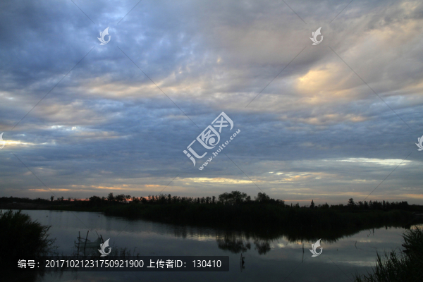 濕地黃昏