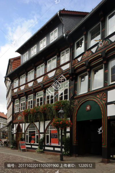 fachwerkhaeuser在einbeck