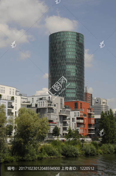 主要以法蘭克福westhafentower