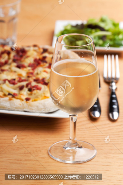 federweier和flammkuchen