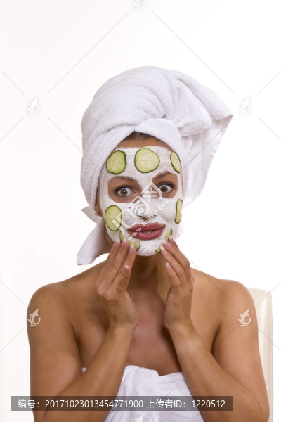 女人的皮膚