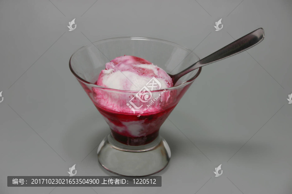 冰淇淋沙漠食品冷美食甜點冰沙
