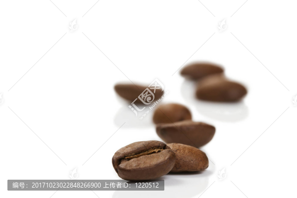 咖啡豆在別人面前