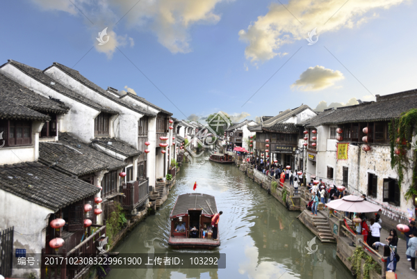 蘇州山塘街風光