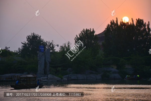 夕陽西下