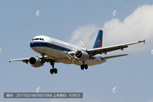 飛機,降落,中國南方航空