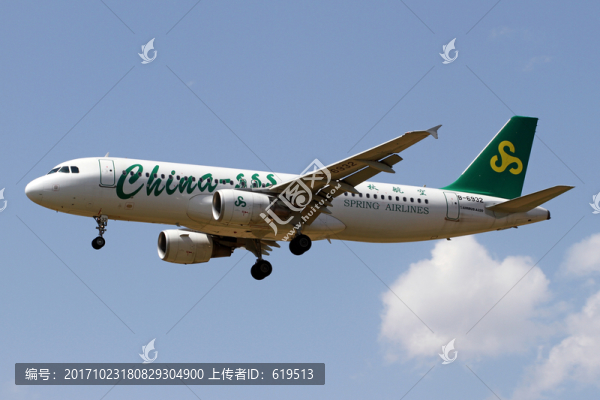 飛機(jī),航班降落,春秋航空