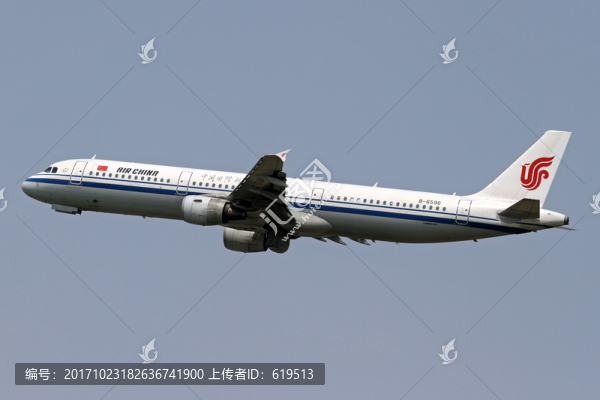 民航,飛機起飛,中國國際航空