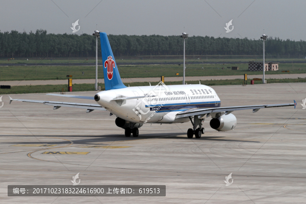 飛機,航班,滑行,中國南方航空