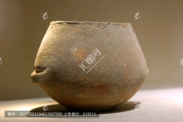 新樂遺址,新石器時(shí)代,陶器