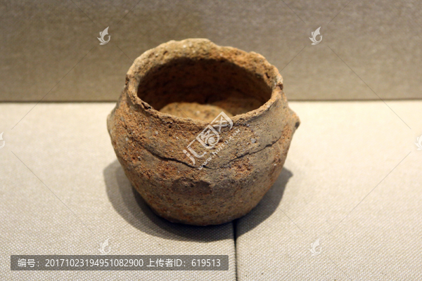 新樂遺址,新石器時代,陶器