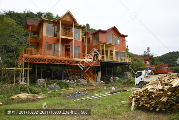 防腐木建筑