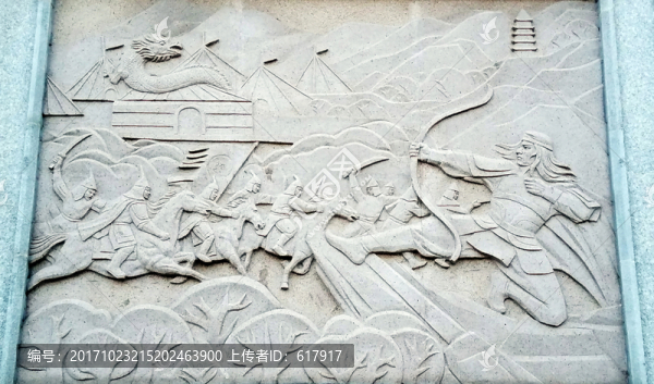 射箭,戰(zhàn)斗,浮雕