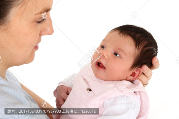 嬰兒的微笑