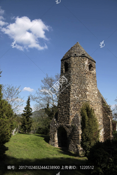 kirchenruine,avesi在szigliget