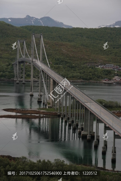 在evenskjaer,-挪威大橋