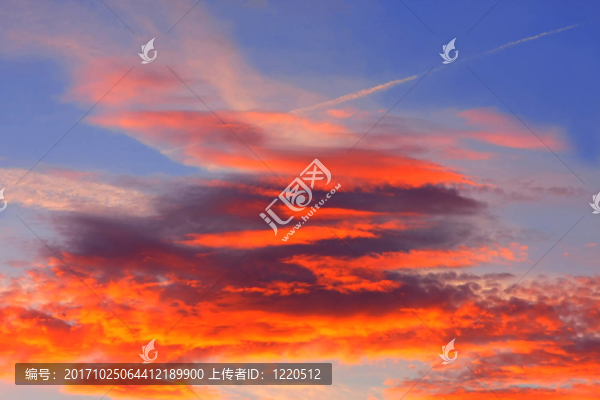 夏日的天空云天空背景下自然背景Wolken