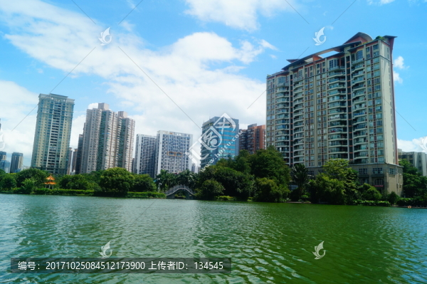 湖泊池塘風(fēng)光