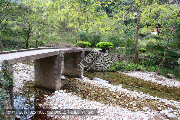 雁蕩山山溪石橋
