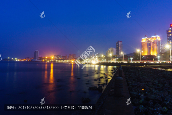 煙臺(tái)夜景,（8）