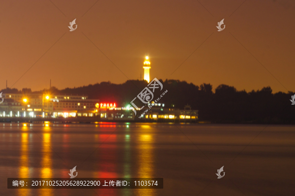 煙臺夜景,（14）