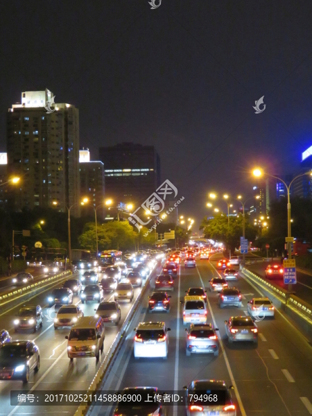 北京二環(huán)夜景