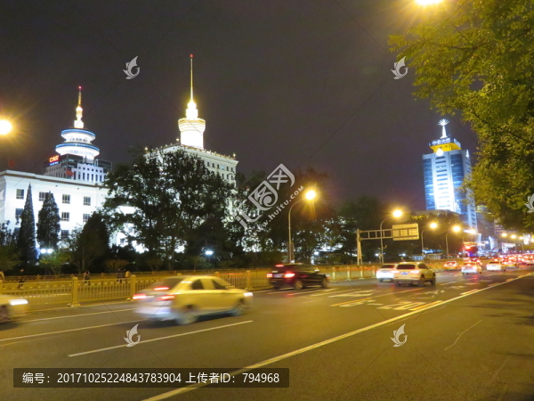 北京復(fù)興門夜景