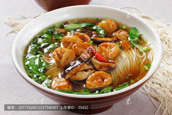 香菇面筋面