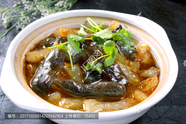 鮑汁海參鹿筋煲