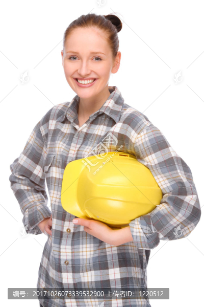 女人與工具箱