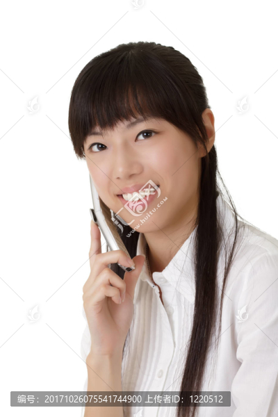 女人笑