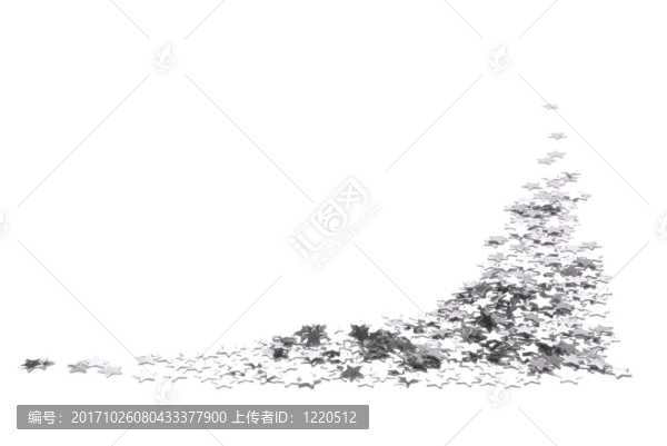 白色星星上的星星19