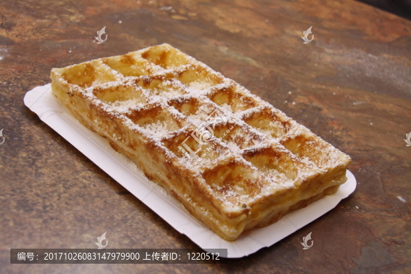 華夫餅特寫