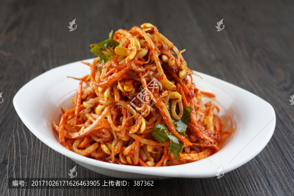 鮮族拌黃豆芽