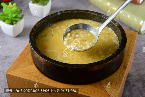 蟹粉蝦仁豆腐羹