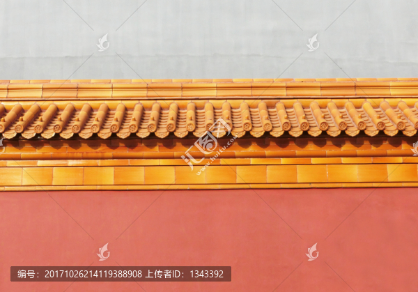 金黃琉璃瓦,琉璃瓦