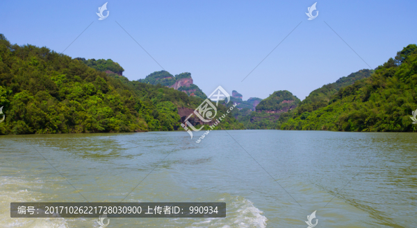 丹霞山,錦江,巖壁