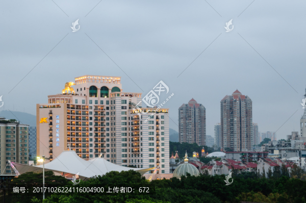 俯瞰世界之窗園區(qū)
