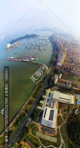 珠海香洲俯瞰