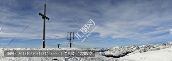 pfannhorn,gipfelkreuz